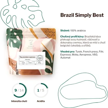 Káva Brazil Simply Best 250 g