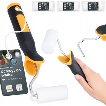 Malířský váleček 3x VÁLEČEK MALÍŘSKÝ Pěnový 7 cm Náhradní Pro Malování Mini Savý Houbový Držák H0