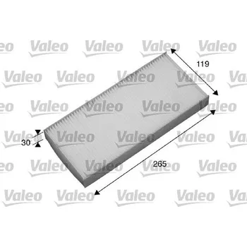 Klimatizace automobilu Filtr, vzduch v interiéru VALEO 698878