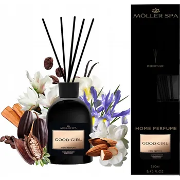 Osvěžovač vzduchu DIFUZÉR VŮNĚ PERFÉMU GOOD GIRL DO DOMU TYČINKY OSVĚŽOVAČ 250ml AŽ 90 DNÍ