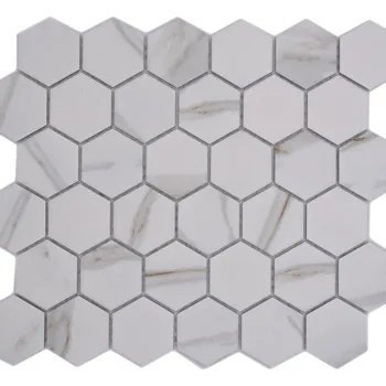 Obklad Keramická mozaika WzorcowniaStudio 32,5 x 28,1 cm bílá