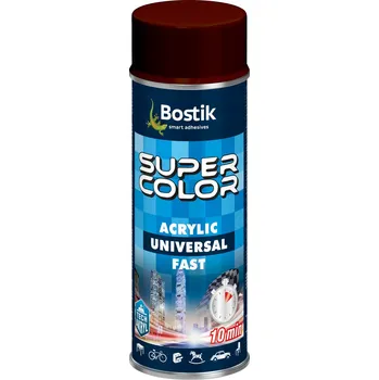 Barva ve spreji BOSTIK AKRYLOVÝ LAK SC HNĚDÝ. 400ML