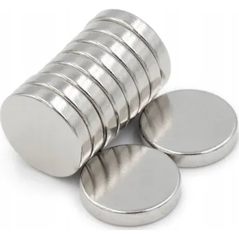Dekorativní magnet Neodymový Magnet N38 10x1mm - Spolehlivý výkon - 10 kusů