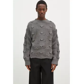 Dámský svetr Bavlněný svetr A.A. Spectrum Wyverne šedá barva, hřejivý, 82243211, M, 90X