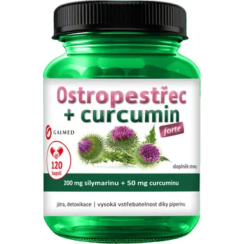 Galmed Ostropestřec + Curcumin forte