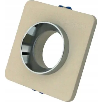 Bodové svítidlo Očko V-TAC DO SÁDROKARTONU, BETONU GU10 Čtverec Bílé/Chrom