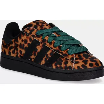 Dámské tenisky Semišové tenisky adidas Originals Campus 00S W hnědá barva, JH9768, 36, 82X