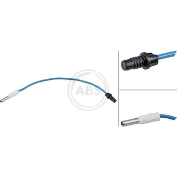 Brzdová destička Výstražný kontakt, opotřebení obložení A.B.S. 39428