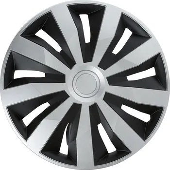 Disk Poklice Silver Black 15" kryty kol sada 4 kusy