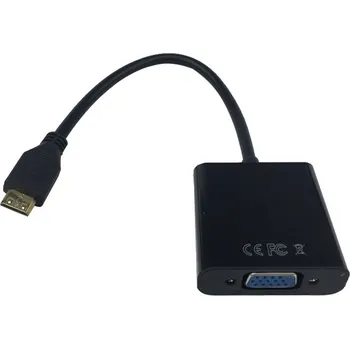 Video kabel Redukce HDMI na VGA Černá Micro HDMI