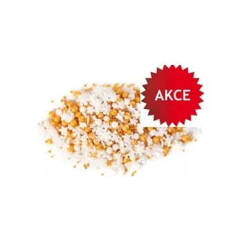 Jedlá dekorace na dort Cukrová dekorace - Mix Gold White 100 g