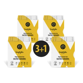 SimplyMix Tyčinky slaný karamel 3+1 ZDARMA