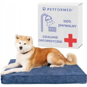 Pelíšek pro psa Petformed ortopedické pelíšek pro psa, modrý, 76 cm x 48 cm