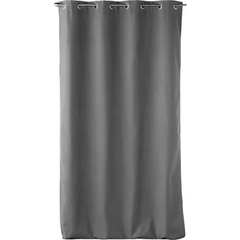 Závěs Závěs s oky thermo Jupiter, zatemňující, 140 × 260 cm, antracitový