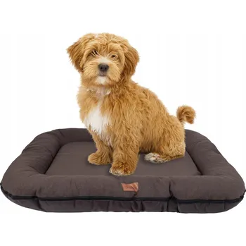 Pelíšek pro psa Boutique ZOO ponton pro psa hnědý 70 cm x 50 cm