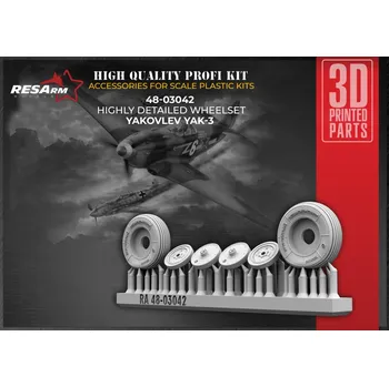 Plastikový model 1/48 Yakovlev Yak-3 wheels set