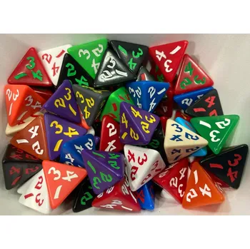 Příslušenství k deskovým hrám Q Workshop Kostka D4 16mm klasická