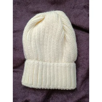 Čepice Dámská pletená čepice GEM krémová - FPrice uni