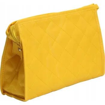 Kosmetická taška Funkční kosmetická taštička se zrcátkem, žlutá