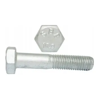 Spojovací materiál Šrouby M12x120 šestihranná hlava pozink lamelově DIN 931 50 Ks