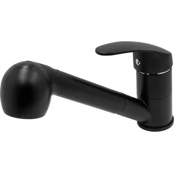 Vodovodní baterie Stojánková kuchyňská baterie Gamma Atut černá