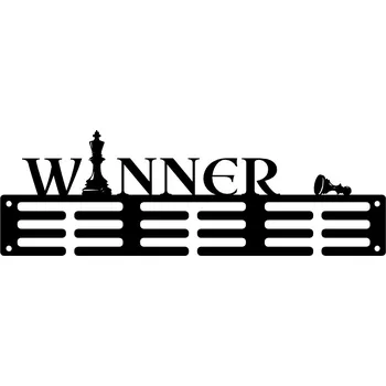 Věšák Věšák na medaile Monnari Mám rád výzvy černý