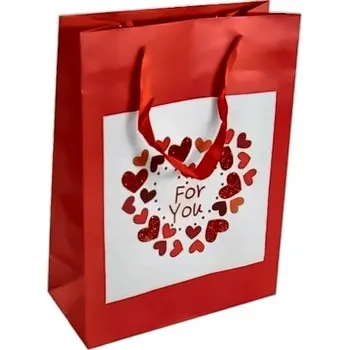 Dárková taška Dárková taška se třpytkami 32x26 cm, silný papír