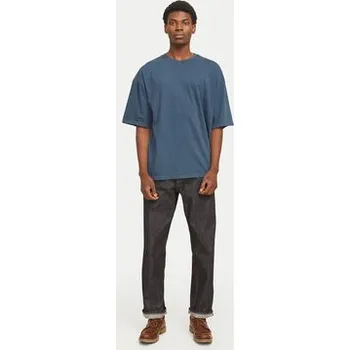 Oblečení a móda Jack & Jones T-Shirt Charge 12268270 Modrá Oversize S