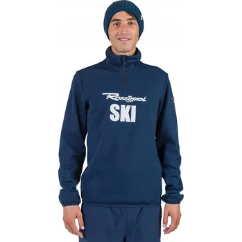 Pánská mikina Pánská mikina Rossignol Signature Ski Hz Fleece, tmavě modrá, velikost L