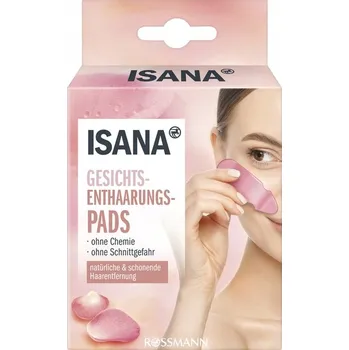 ISANA DEPILAČNÍ POLŠTÁŘKY NA OBLIČEJ 6 KS