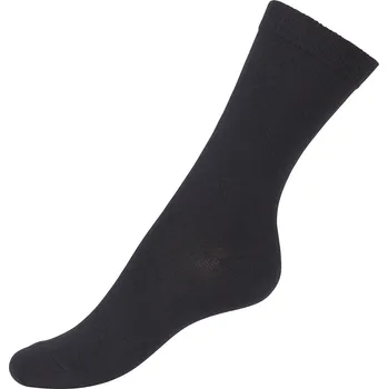 Dámské ponožky Dámské exkluzivní merino ponožky s hedvábím černé SAFA Velikost: 36-40