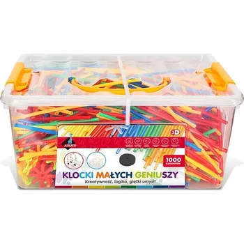 ostatní stavebnice ASKATO Stavebnice slámky 1000ks