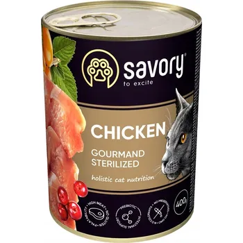 Krmivo pro kočku Savory Mokré krmivo pro kočky 400g