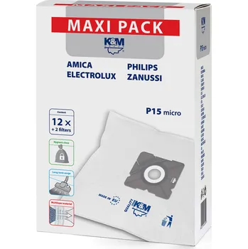 Sáček do vysavače K&M SÁČKY BIG P15/micro (náhrada za BIG UNI-BAG/micro)