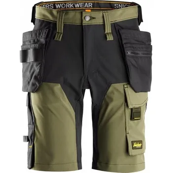 Pánské kraťasy Krátké kraťasy Snickers Snickers 6175 AllroundWork Khaki Velikost 58