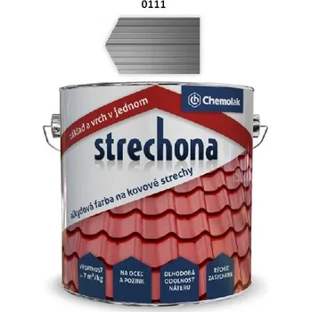 barva na kov Barva na kov Strechona 2v1 0111 (šedá) 2 l