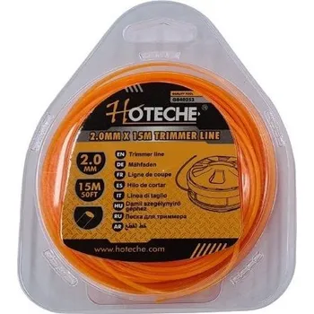 Struna do sekačky Silon do křovinořezu kulatý 2 mm x 15 m HOTECHE (G840253)