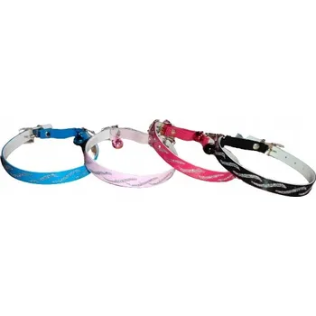 Obojek pro psa Obojek Pro Kočky ozdobný s brokátovým zdobením