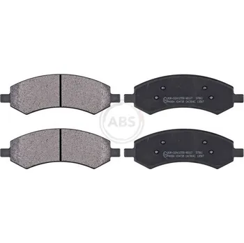 Brzdová destička Sada brzdových destiček, kotoučová brzda A.B.S. 37861