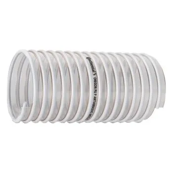 Ventilační potrubí HADICE VENTITEC PUR-2N ASO - Antistatická hadice pro odsávání abrazivních materiálů a suchých potravin,(-25/+85°C), 80/89 mm