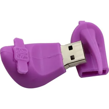 USB flash disk USB flash disc 64 GB FIALOVÉ BOTY NA PODPATKU, LODIČKY
