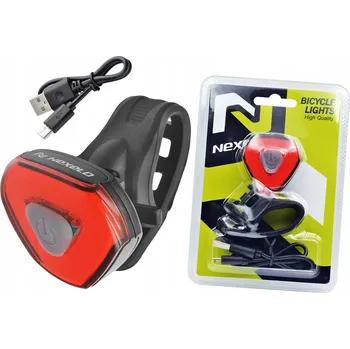 Cyklosvítilna TORA NEXELO Akumulátorové zadní světlo 18 LED diod, 3 režimy