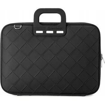 brašna na notebook Bombata Intrecciato - taška na notebook 15-16" černá