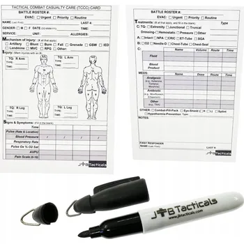 Sběratelská karetní hra TCCC KARTA POLNÍ EVAKUAČNÍ KARTA karta vojáka