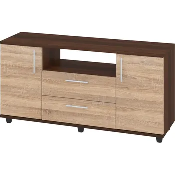 Televizní stolek Max-i Televizní stolek ITHAN Zvolte barvu:: ořech + dub sonoma