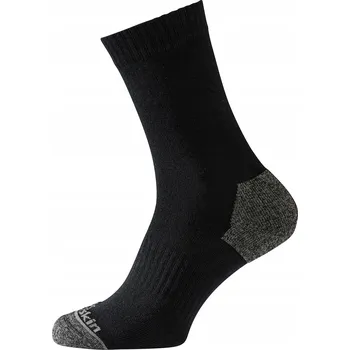 Pánské ponožky Černé trekingové Ponožky Jack Wolfskin Urban Merino CL C 44-46 EU