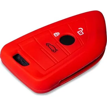 Escape6 ochranné silikonové pouzdro na klíč pro BMW X G F barva červená