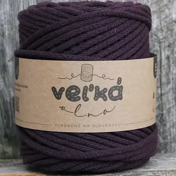 Příze Velká vlna Špagát 3mm Maceška (Špagátová příze 3mm Sirotka)