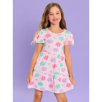 Dívčí šaty Sinsay - Šaty - pastelová růžová - 129CF-03X - 129CF-03X-98