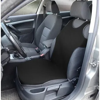 Potah sedadla Potah do auta na přední sedadlo Tričko černé 1ks